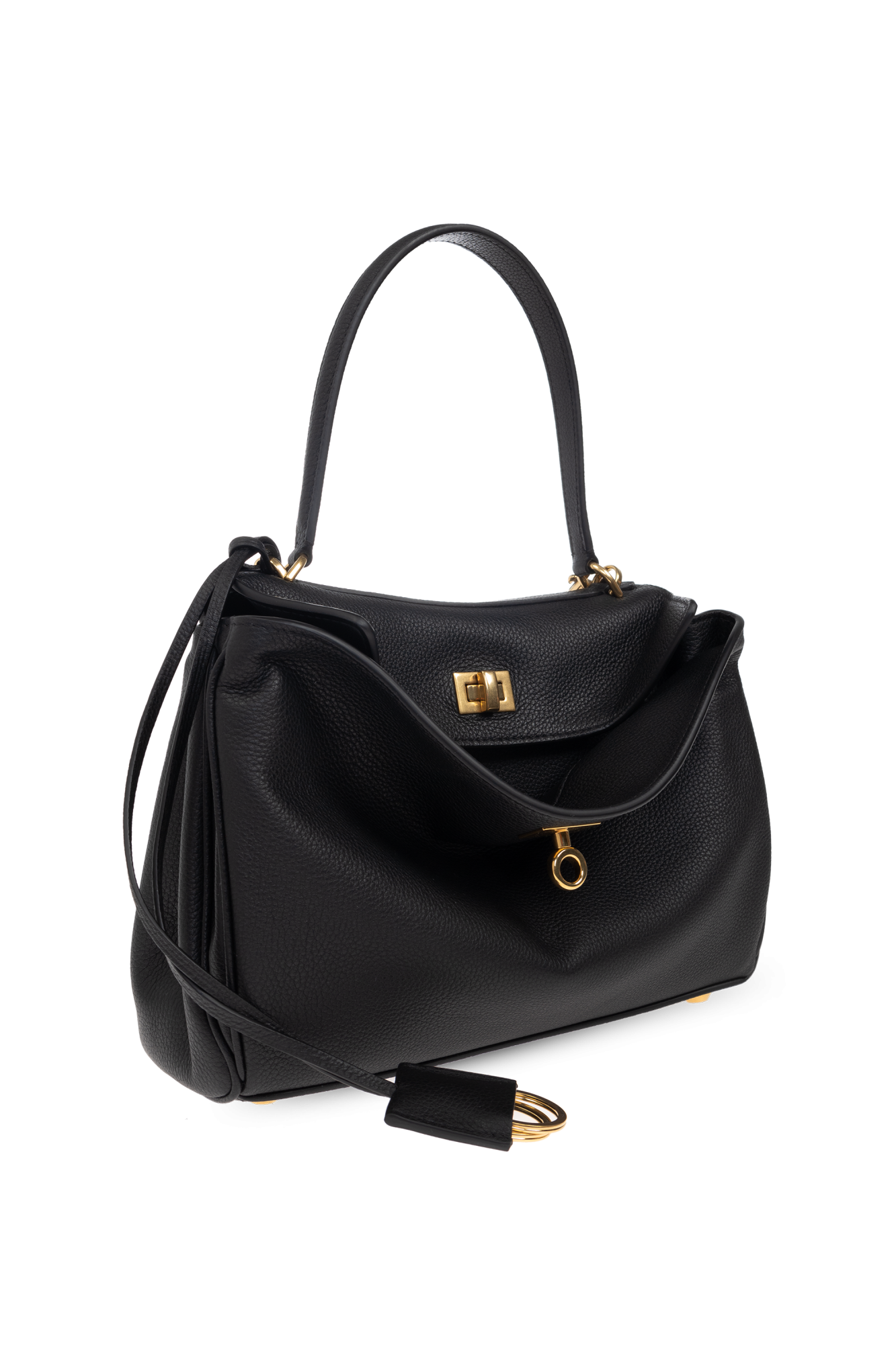 BALENCIAGA 25SS Rodeo Small レザーショルダーバック/斜め掛け Black 'Rodeo Small' Shoulder Bag Balenciaga - Vitkac AS